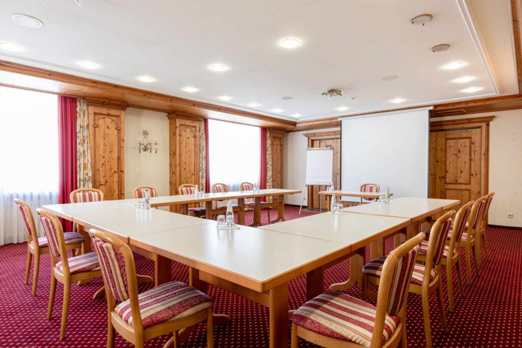 Schrägaufnahme Tagungsraum Hotel Eydt